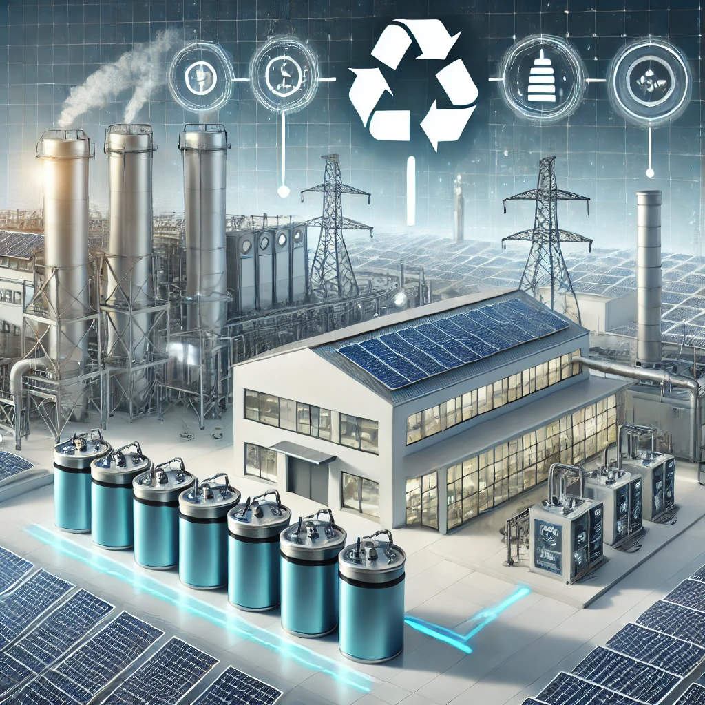 Industrial energy storage solutions