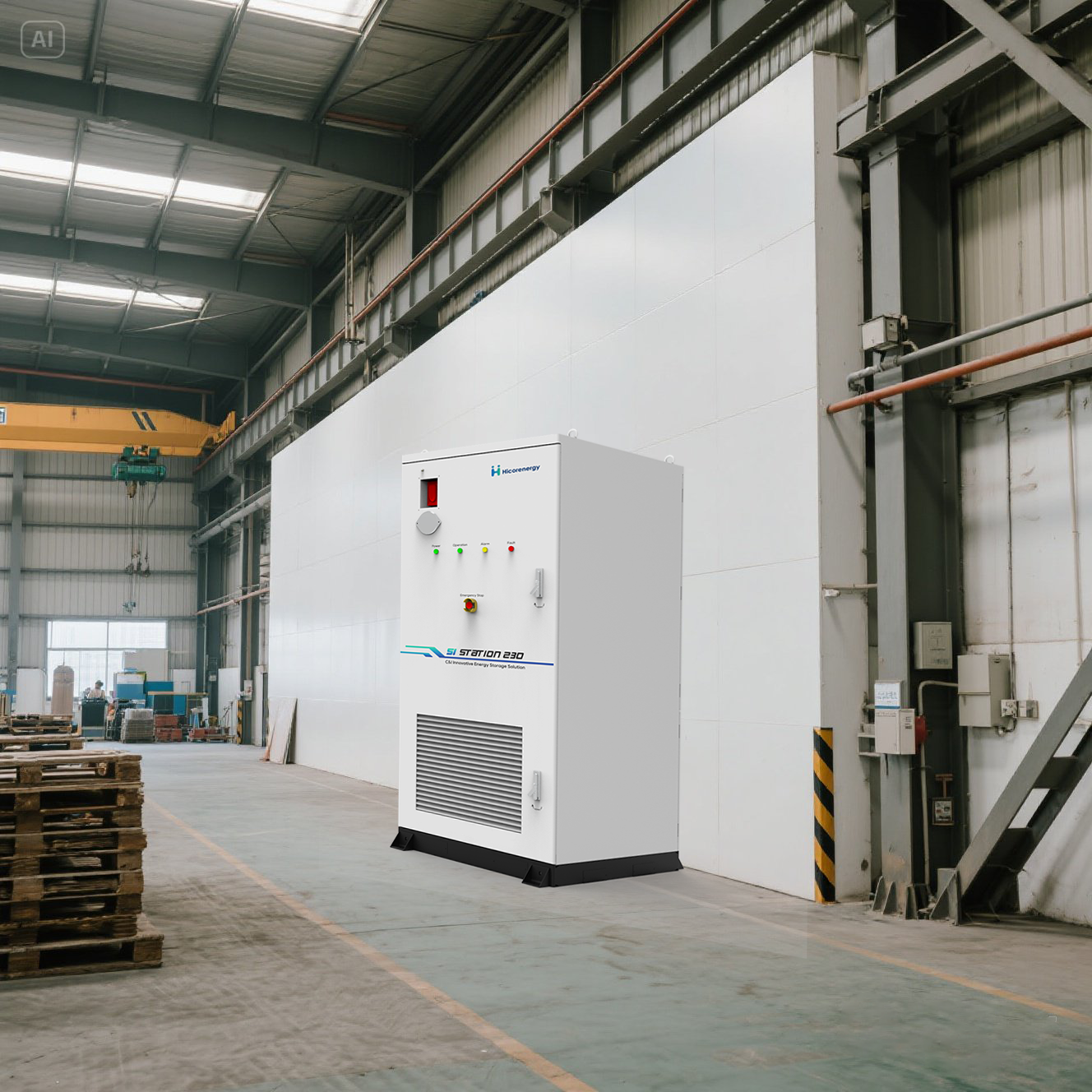 Lithium-ion battery storage