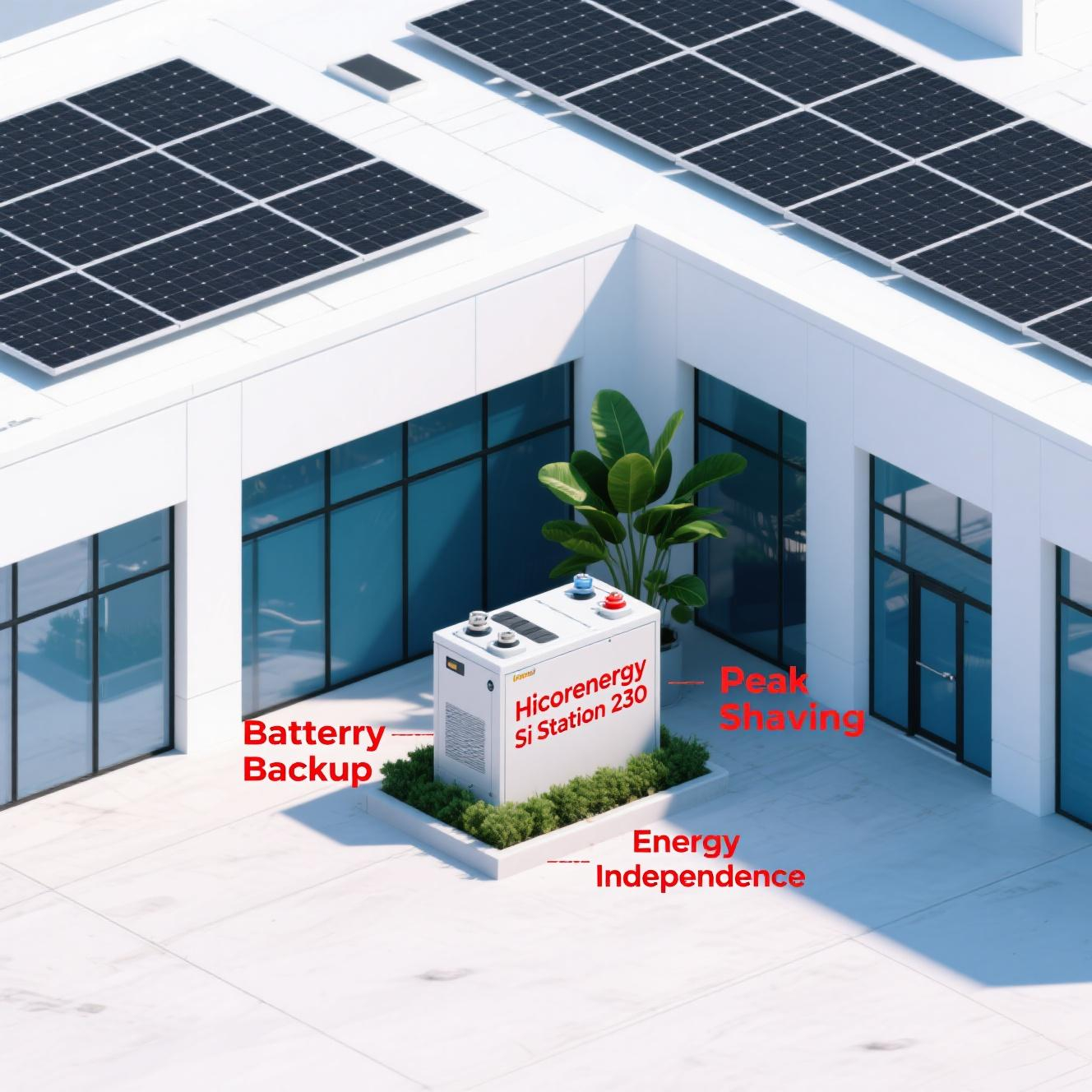 Commercial energy storage solutions