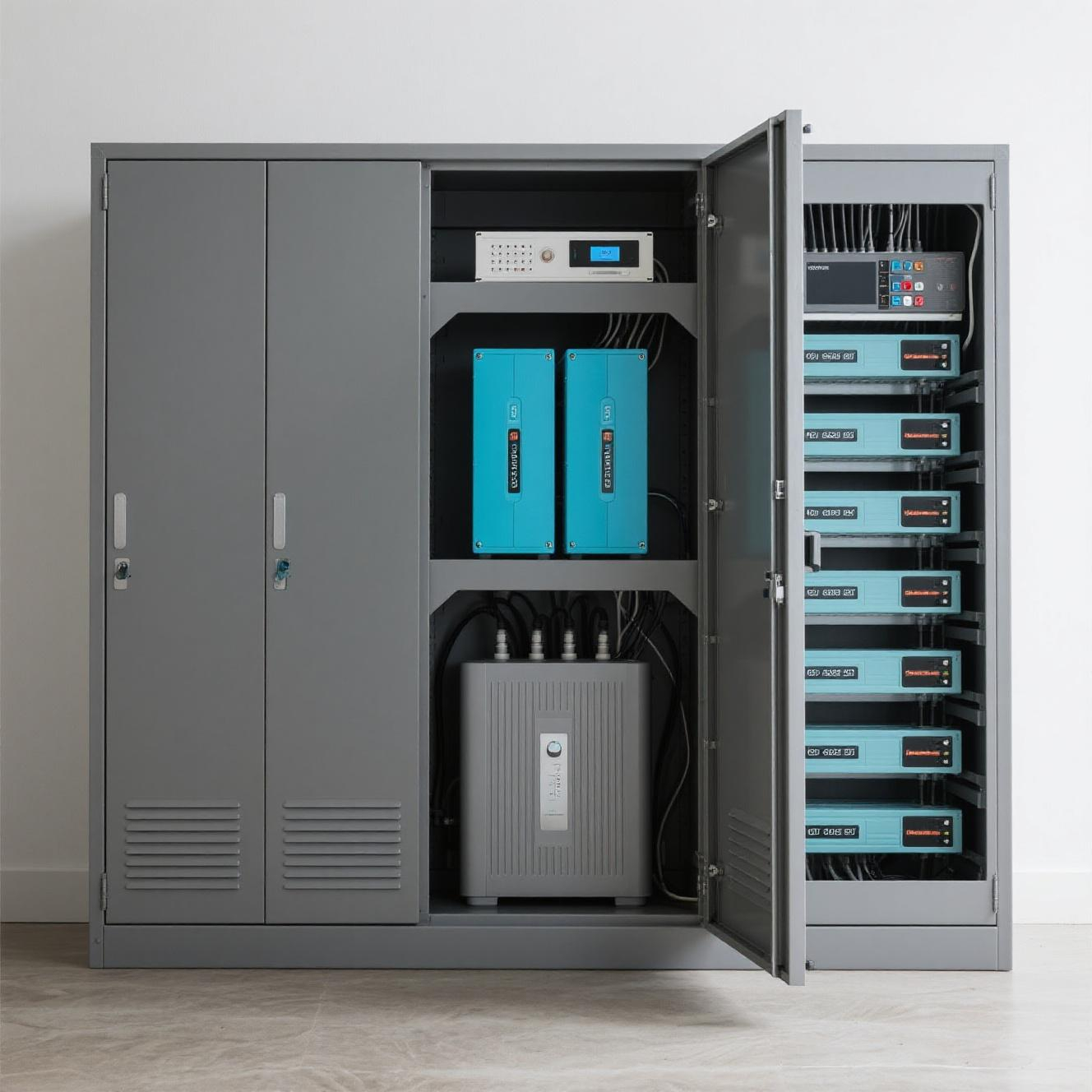 Energy storage cabinets